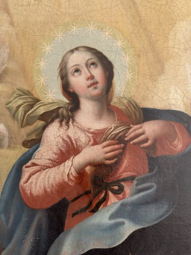 Vierge immaculé huile sur - immaculé,,
