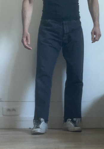 Beau authentique jeans - et,