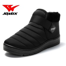 JOMIX Bottes de neige hiver homme et femme, chaussures de chauffage en plein air