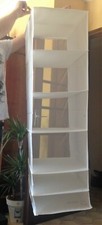 Organiseur de penderie 6 compartiments Blanc IKEA SKUBB 403.000.49  occasion