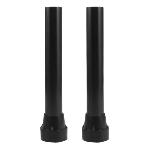 2pcs black steel trampoline - black,
