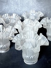 Suite De Six Tulipes En Verre
