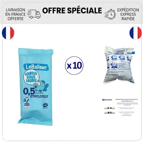 éthylotests jetables - Éthylotests,