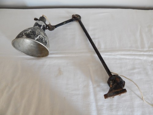 Ancienne lampe atelier en - lampe,