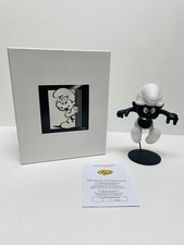 The Black Smurf Leblon Delienne Peyo Resin Figure 500 Pieces