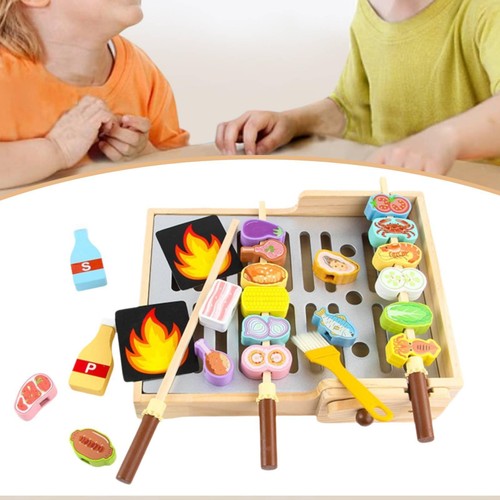 Barbecue bois pour enfants - barbecue, en