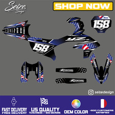Kit déco Yamaha Patriot Etats Unis USA YZ YZF Graphics Kit 2025 250 125 