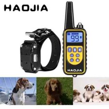 Collier de dressage électrique pour chien Collier Anti Aboiement Entrainement