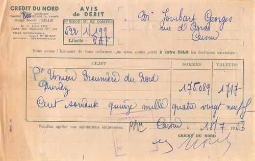 1953 credit nord carvin - du,