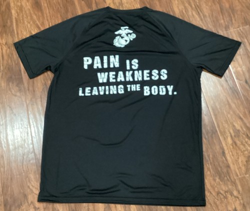 Marines shirt men black - marines, m