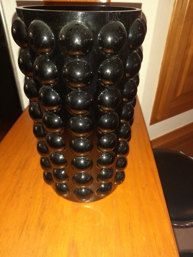 Vase noir design scandinave - vase,