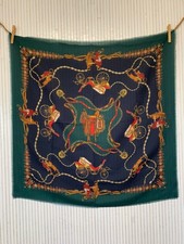 Foulard carré Neuf Vert