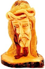 Christ (TS) modèle 357 fabriqué en bois d'olivier de Bethléem