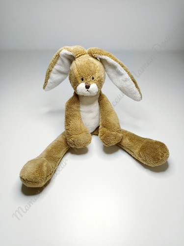 Peluche doudou lapin marron - peluche/doudou,