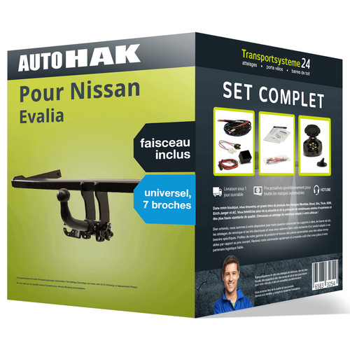 Attelage pour nissan - pour, evalia