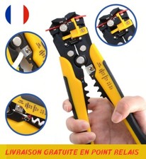 Pince à Dénuder et à Sertir Multifonction Avec Butée Auto Réglable Automatique
