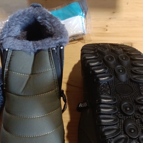 Bottes pluie homme vertes - de,