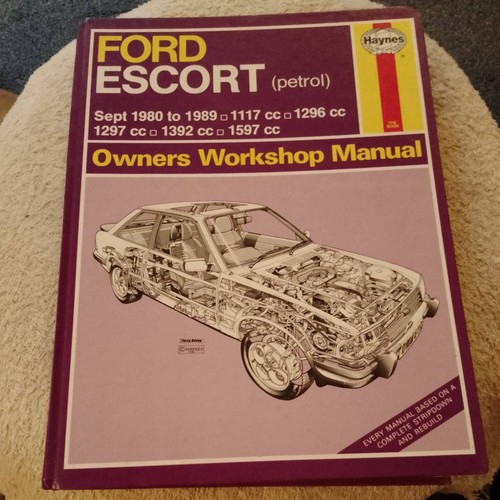 Ford escort fwd mk3 haynes - escort,