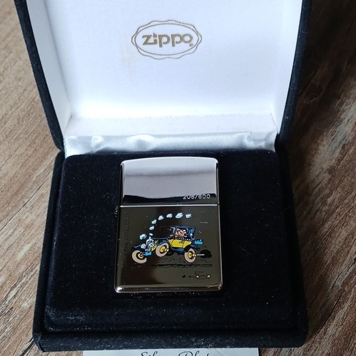Zippo silver plate - zippo, briquet