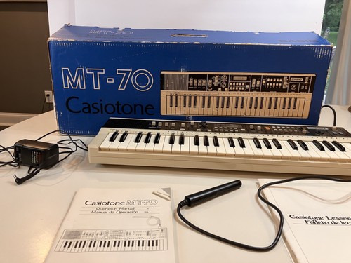 Vintage casio casiotone 70 - vintage, mt-70