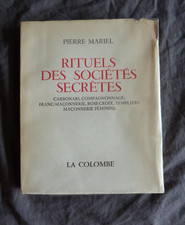 Pierre MARIEL, "Rituels des