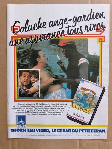 Banzai publicité vhs - publicitÉ,