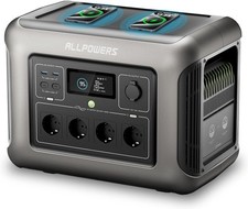 Centrale électrique portable ALLPOWERS R1500, 1800W batterie LiFePO4 1152 Wh UPS