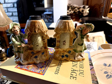 RARE! PAIRE DE MINI LAMPES A