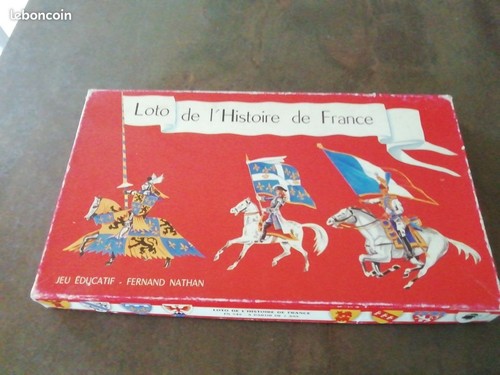 Ancien jeu loto histoire - ancien, de