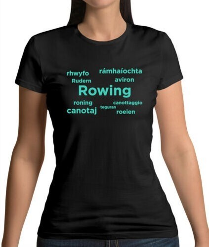 Aviron languages shirt - aviron, t-shirt