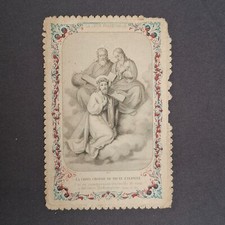 Ancienne Image Pieuse La Croix
