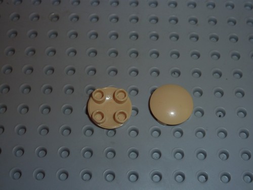 Lego round dish tan - lego, ref