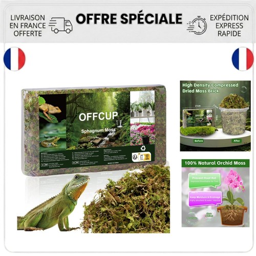 Mousse sphaigne naturelle - de,