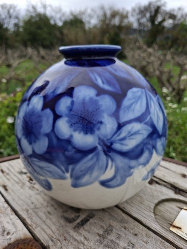 Vase boule porcelaine - vase, en