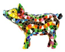 Figurine du Cochon en résine