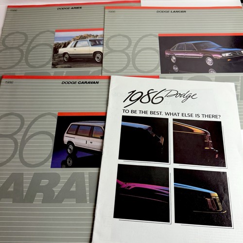 Dodge canada 1986 aries - dodge, lancer