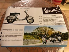 Affiche Publicité Française Vespa 150 GS Gran Sport VS5 100x70 cm