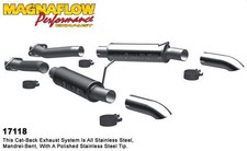 Ligne échappement 17118 Ford Mustang V8 4.6L 5.0L de 1986 à 2004, Magnaflow