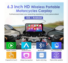 W603B Wireless Portable Motorcycle Stereo Compatible Navigation Bracket