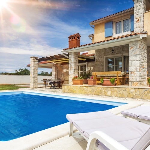 Arebos bâche solaire piscine - arebos,