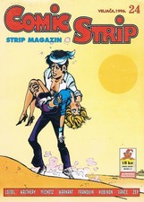 COMIC STRIP #24 1996 Vintage CROATIAN COMIC cover NATACHA