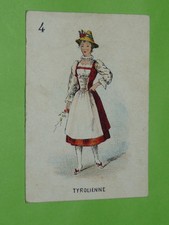 CHROME 1900-1914 CHIMNEY SWEEPER GAME CARD TYROL ZIPLINE COSTUME