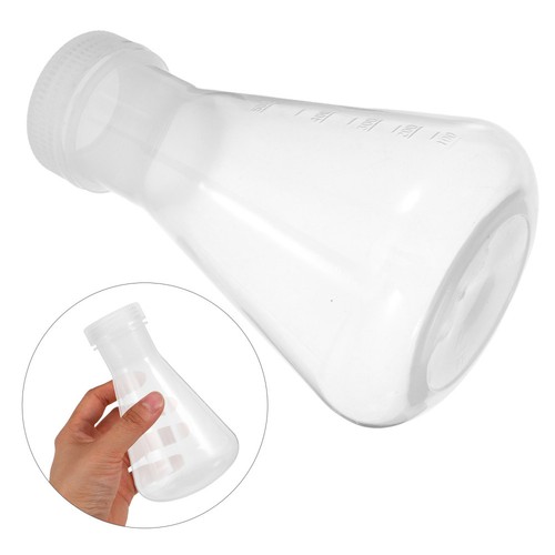 Fiole erlenmeyer plastique - , en