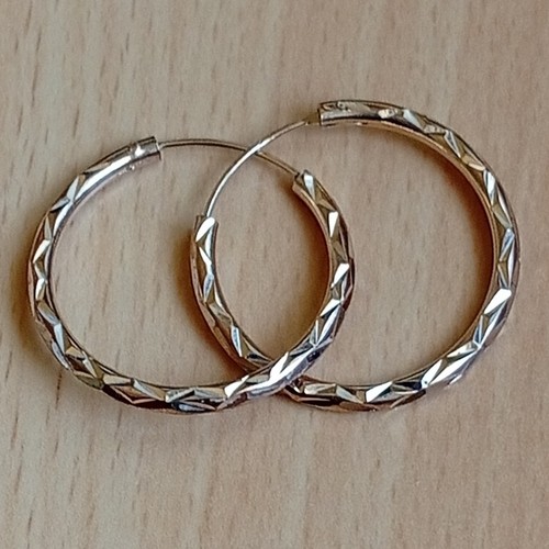 Plaqué 18k creoles - plaquÉ, cm
