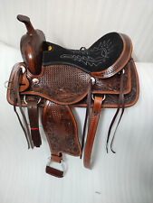 Horse Saddle Western  Trail Ranch Roping Hand Tooled & All Sizes