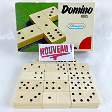 ➜BOARD GAME 28 DOMINOES classic Dujardin brand old and vintage