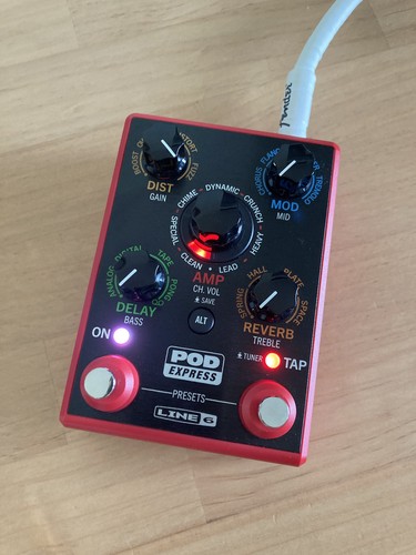 Line pod express guitar - 6, amp