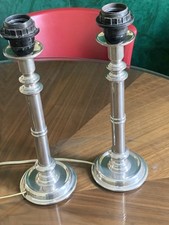 Paire De Pieds De Lampe En