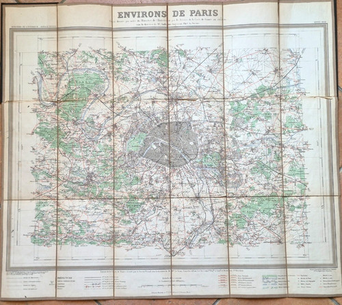 Carte hachette ancienne - carte,
