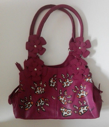 Sac main pattes léopard - main,